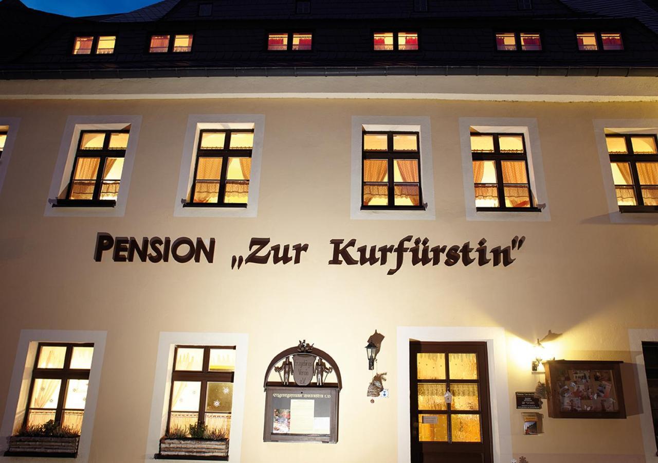 Pension Zur Kurfuerstin Wolkenstein Zewnętrze zdjęcie